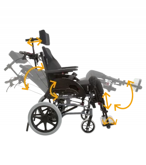 rullestol Netti Dynamic CED